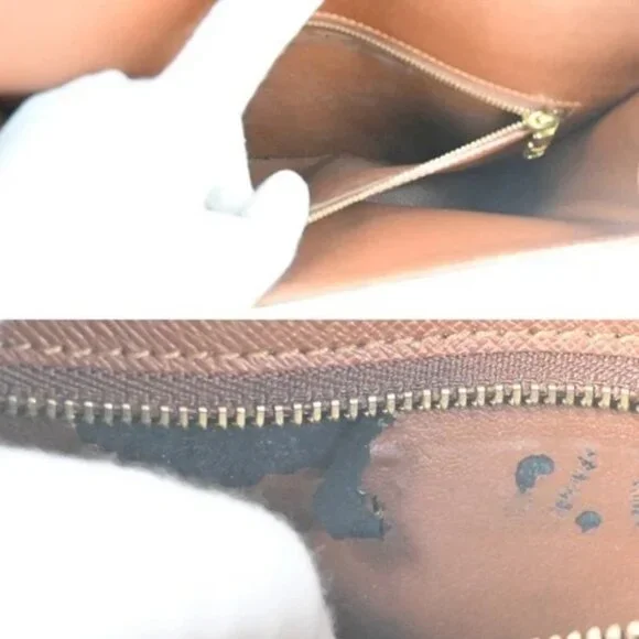 LOUIS VUITTON Saint Cloud GM Shoulder Bag Monogram Leather Brown M51242 88ZA017 - Picture 13 of 16